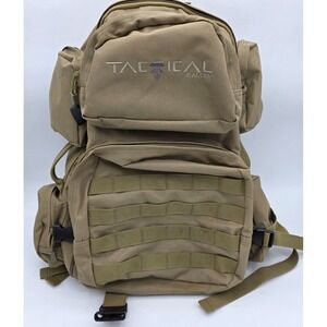 Allen Tactical Backpack Tan Hydration Compatible Adjustable Strap 20.5 in Height